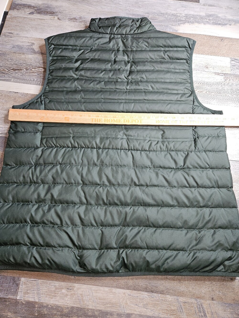 Columbia Men's XL Puffer Vest 660 Duck Down Forest Green - Picture 9 of 10